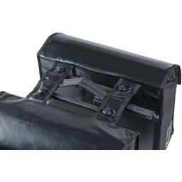 Basil fietstas dubbel Urban load zwart MIK 48-53L (8715019183249)