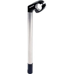 Ergotec stuurpen Cat2 22.2/300 rvs/zwart (4016538081646)