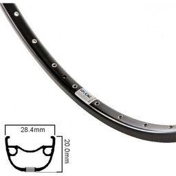 Rigida Ryde velg 28" 19cx622 zwart 36 gts (2181006109480)