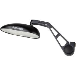 Ergotec spiegel M-88 aluminium zw (4016538036103)