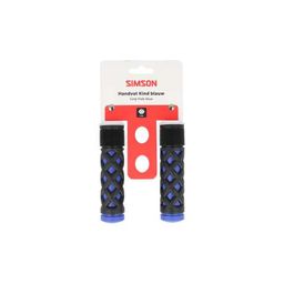 Simson handvatten kinder kobalt/zwart (8711646936517)