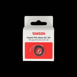 Simson velglint 24/28 inch 20mm pvc strong (8711646935244)