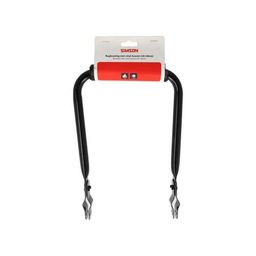 Simson rugleuning zwart met kussen (8711646935640)