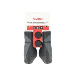 Simson handvatten Ergonomics zwart/antraciet (8711646936197)