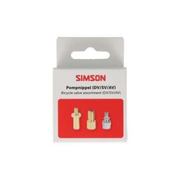 Simson pompnippel assortiment 3-delig (8711646934902)