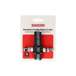 Simson remblok V-brake 80mm E-bike (8711646934780)