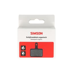 Simson schijfremblok organisch Shimano/Tektro (8711646935879)