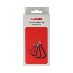 Simson inbussleutelset 6-delig (8711646935817)