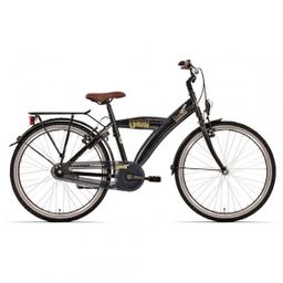BFK 24" City Urban jongens 3V zwart- 24UJ25, Zwart (8716637051026)