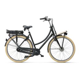 BATAVUS PACKD E-go® DAMES Zwart Mat 55cm 2021 (8713568422314)