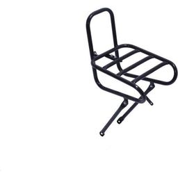 Drager Steco voorop 25cm Smooth zwart op kroonbout (8713397008697)