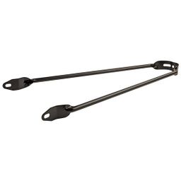 Merkloos Spatd stang 28 pad tour mat zwart (8716637017039)