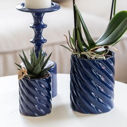 Kolibri Home | Candy sierpot | Hoog - Blue - Ø9cm (8785279222958)