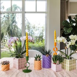 Kolibri Home | Candy sierpot | Hoog - Peach - Ø6cm (8785279223009)