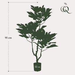 Kunstplant - Ficus Carica - Vijgenboom - 95 cm (8720872540313)