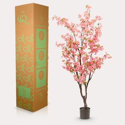 Kunstplant - Prunus - Kersenbloesem - Roze (8720872541693)
