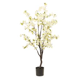 Kunstplant - Prunus - Kersenbloesem - Wit (8720872541723)