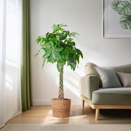 Pachira Aquatica XL met Torun mand (87210420628401)