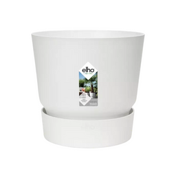 Elho greenville round white - D30cm (8711904338558)