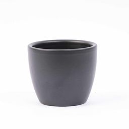Mini-kerstboom set 6 - inclusief Boule Antraciet pot (8720872023465)