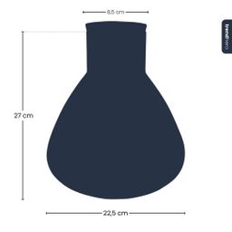 Terrarium fles met kurk - Sammie - Ø 22,5 cm ↑ 27 cm (8720872021218)