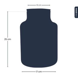 Frosty Kerstmis terrarium - Planten terrarium DIY kit Christmas - - Ø 17 cm ↑ 25 cm (8720872025223)