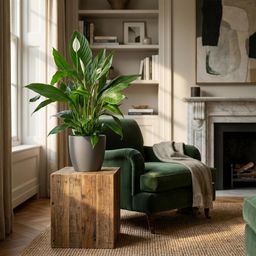 Spathiphyllum met Potter grijs (8721042063519)