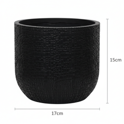 Capi europe Capi Nature Skin Pot Bol Antraciet - D17cm - H15cm (49972)