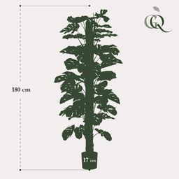 Monstera Deliciosa - kunstplant - 180 cm (8720872540474)