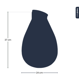 Terrarium fles met kurk - Drop XL - Ø 24 cm ↑ 37 cm (8720275495099)