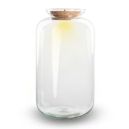 Terrarium fles met verlichting - Sven XL - Ø 23 cm ↑ 43 cm (8717336483354)