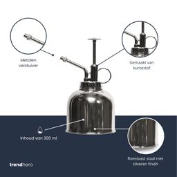 Plantenspuit - Zilver - Roestvast staal (RVS) - 300 ml (8720872024097)