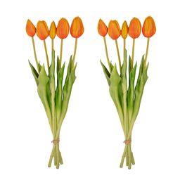 Vaas Jessie Strik + 10x real touch Tulpen Orange (8720872023816)