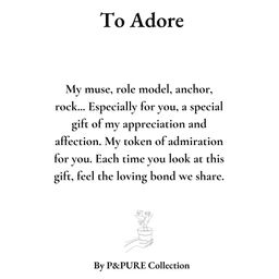 Ananas Rosita Gift "To Adore" WITH GREETING CARD! (53323)