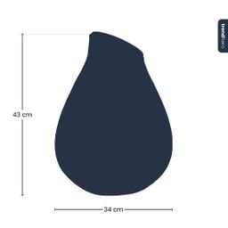 Terrarium fles met kurk - Drop XXL - Ø 34 cm ↑ 43 cm (8720872024288)