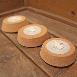 Led kurk M - Kurk met verlichting - LED lamp voor terrarium - 12 x 10,8 x 3 cm (8720872022772)