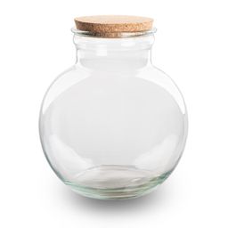 Terrarium fles (met) verlichting - Teddy - Ø 25 cm ↑ 26,5 cm - Zonder LED-kurk (8717336299788)