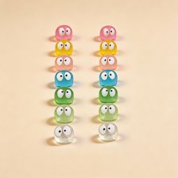 Glow in the dark - Mini's - Multi - 14 stuks (8720872024462)