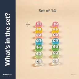 Glow in the dark - Mini's - Multi - 14 stuks (8720872024462)