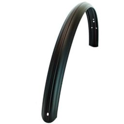 Merkloos Achterspatbord 28 1 1/2 tour mat zwart, model kort (8716637013628)