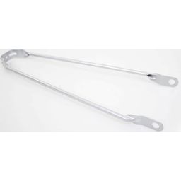 Merkloos Spatbordstang 28inch zilver (8716637003223)