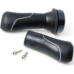 Gazelle handvat + draaibel zwart met zilver (8717118316580)