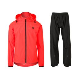 Agu go rain suit essential hi-vis neon red m (8717565912496)