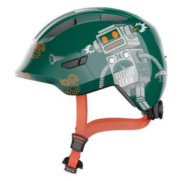 Abus helm Smiley 3.0 green robo M 50-55cm (4003318672682)