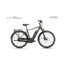 Victoria Cysalo 9 Heren 28 56cm 7v Warm antracite (4251971149908)
