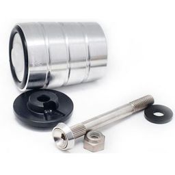 Nov design NOV Susp. Block Racing Shock Metal Silver (NOV118)