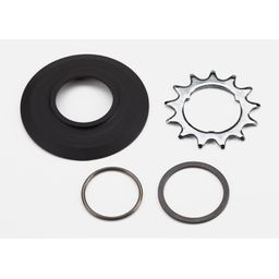 Brompton Sprocket set 13T incl chain guide disc 3/32" 3-spline - (3-spd) (5053099024179)