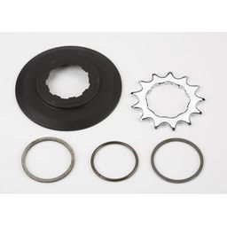 Brompton Sprocket set incl chain guide disc 3/32' 9-spline - 13T (BWR as a 3-spd) (5053099024155)