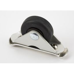 Brompton Mudguard roller + fittings only - L version (Silver/Black) (5053099017164)