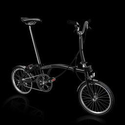 Brompton C-Line Mid Urban (M2L) Ext Wide, Black (M2L0BBB06CW0R000B0050120BBBB00)